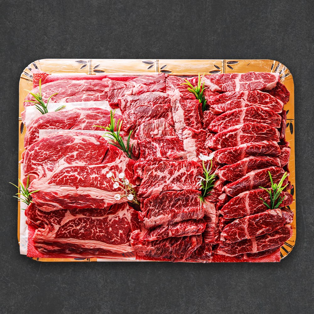 프라임메이트 투뿔 1++한우한판 최고급 꽃등심 특수부위 73,900원