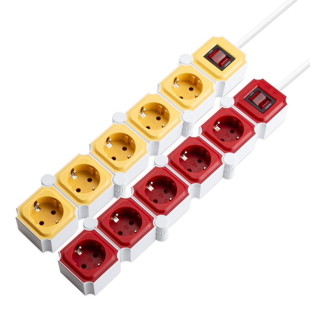 파워존 요리조리 멀티탭 고용량멀티탭 5구, 1개, 레드, 1.5m 26,250원