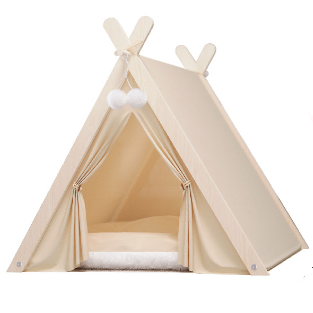 아그다 텐트형 반려동물 하우스, 아이보리, 1개 24,640원