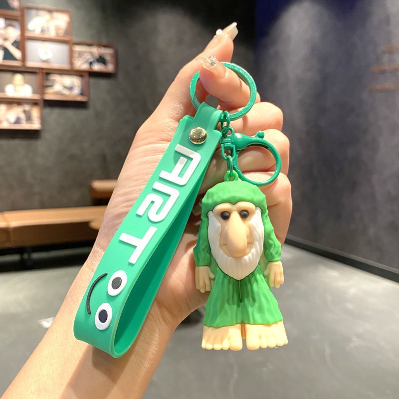 도원스타일 이탈리안 브레인롯 3D 피규어 캐릭터 실리콘 키링 인형 3,000원