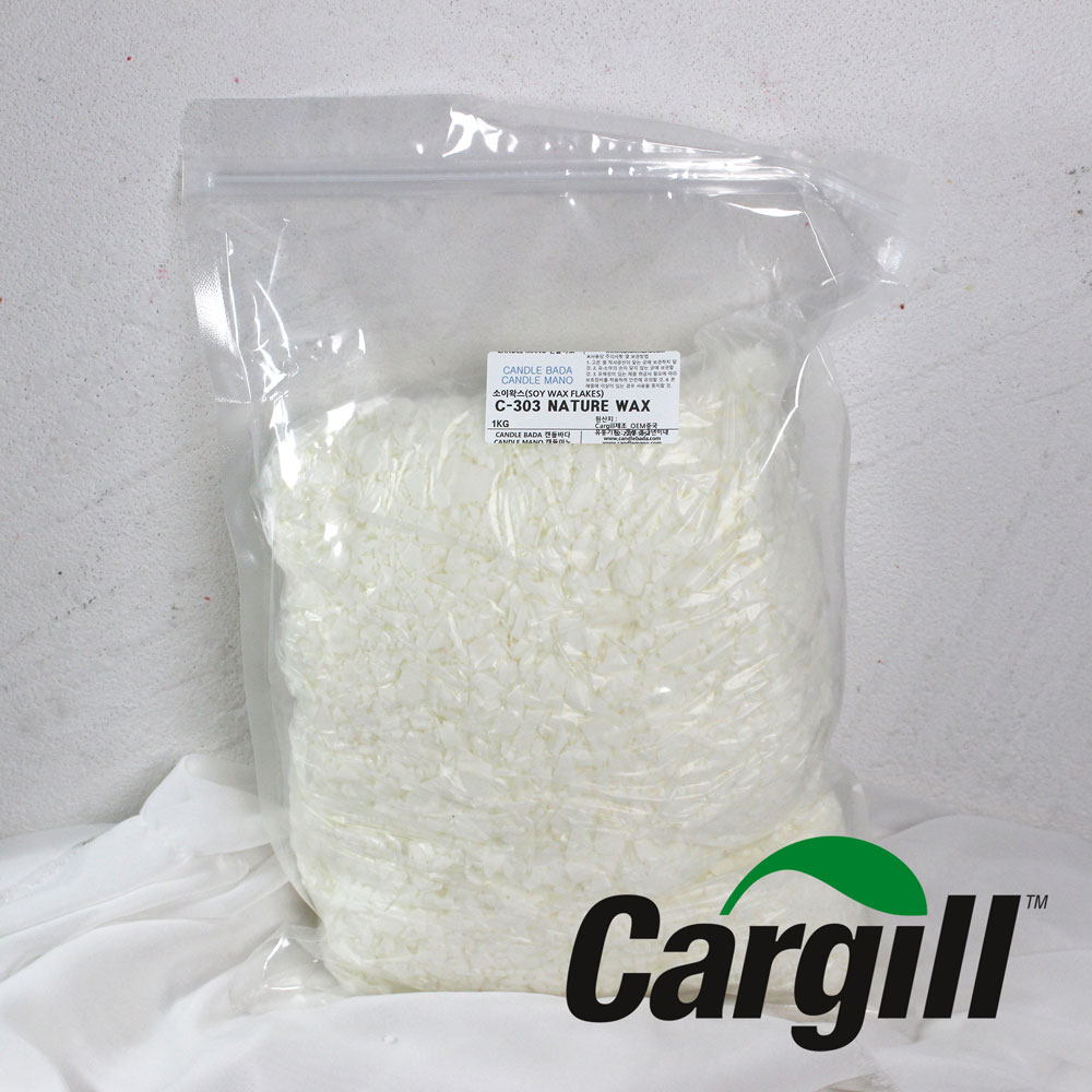 소이왁스_용기용_네이처왁스 C-303 Cargill made 1kg 9,400원