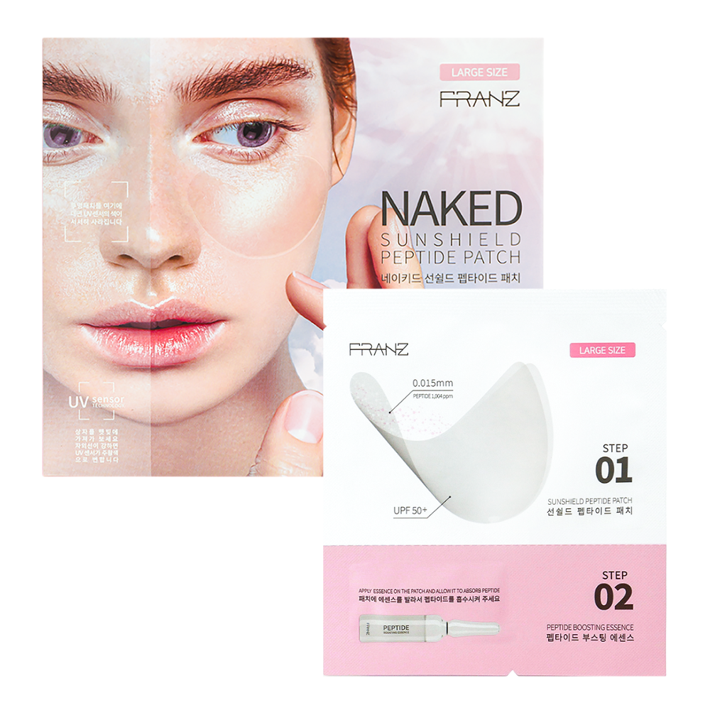 프란츠 네이키드 선쉴드 펩타이드 패치 L사이즈 5회분 리프팅 패치, 5ml, 2개 37,040원