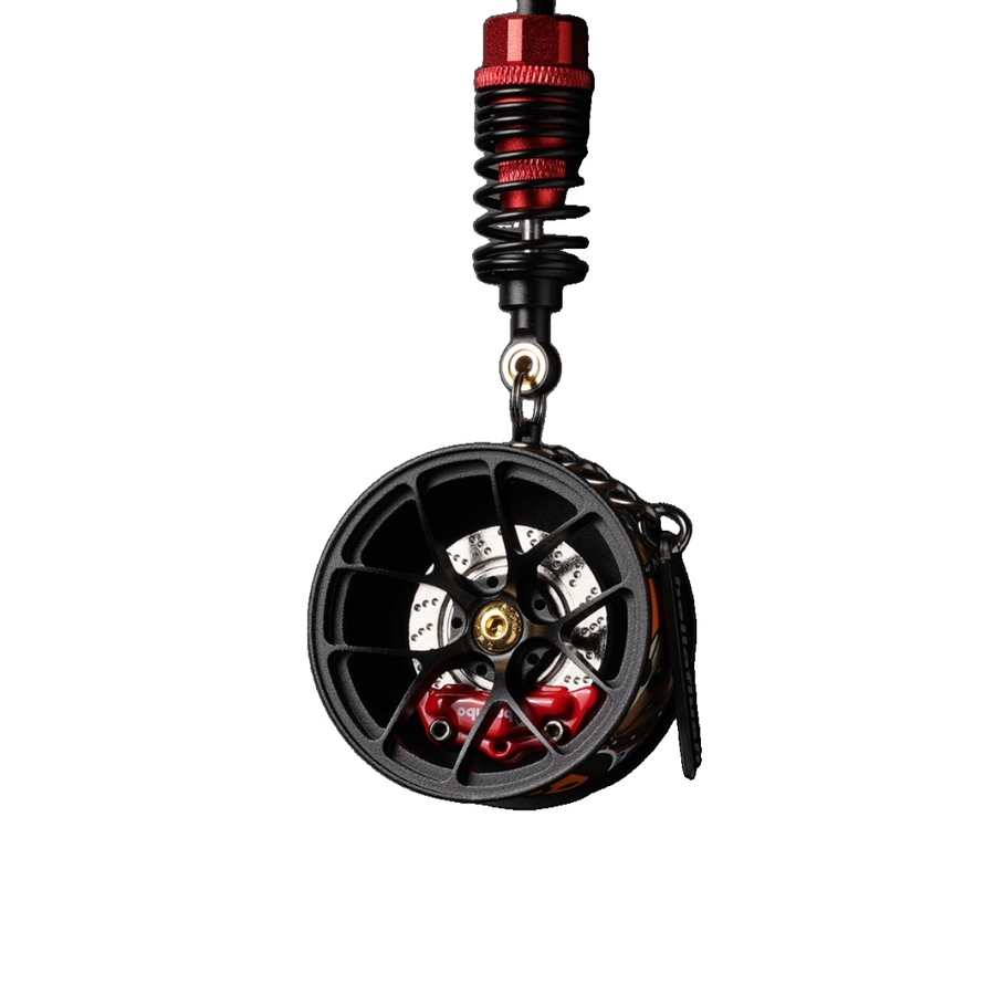 헬라플러시 휠 키링 자동차 서스펜션 튜닝 메탈 키홀더 33,500원