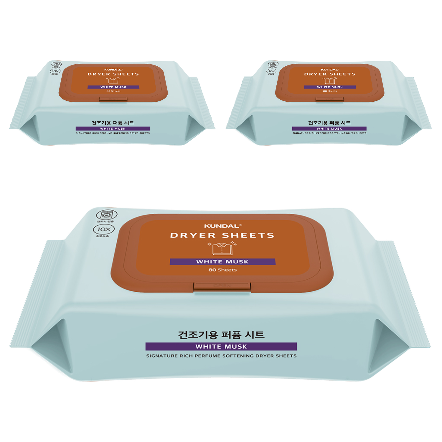 쿤달 시그니처 10배 초고농축 리치 퍼퓸 드라이시트 화이트머스크 본품 29,070원