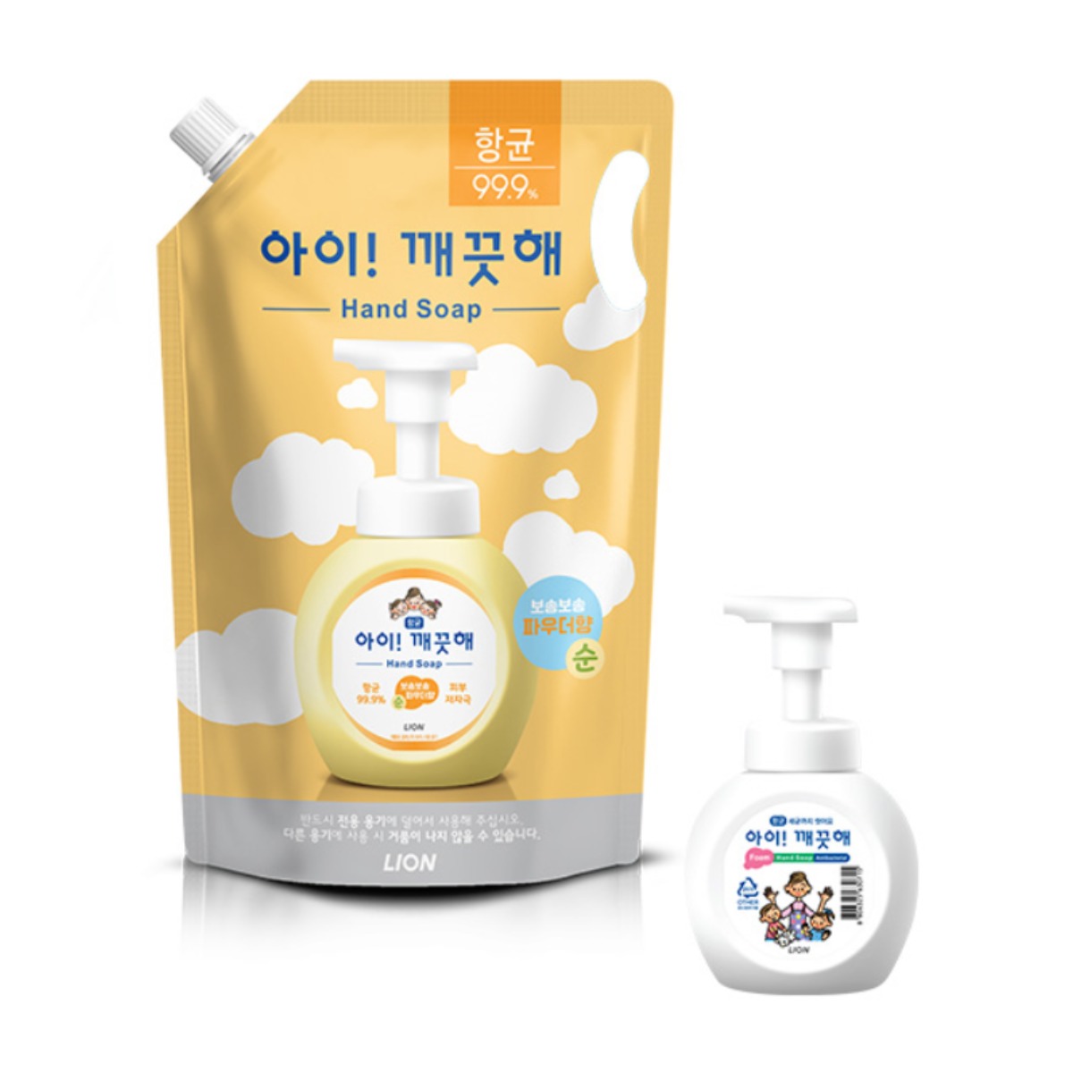 아이깨끗해 순 리필 1.8L x 1개 + 250ml 공용기 x 1개, 1개 13,500원