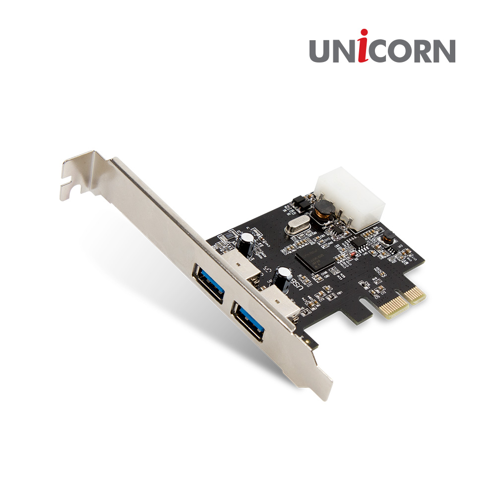 유니콘 UPC-302 USB3.0 2포트 PCI Express 확장카드, UPC-302 8,620원