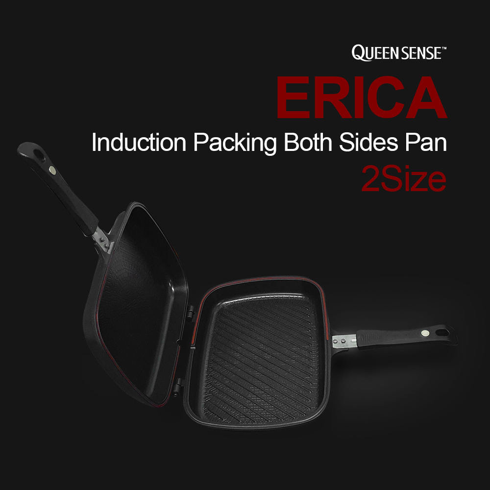 퀸센스 에리카 인덕션 양면팬(특대/대), 현재가 35,350원