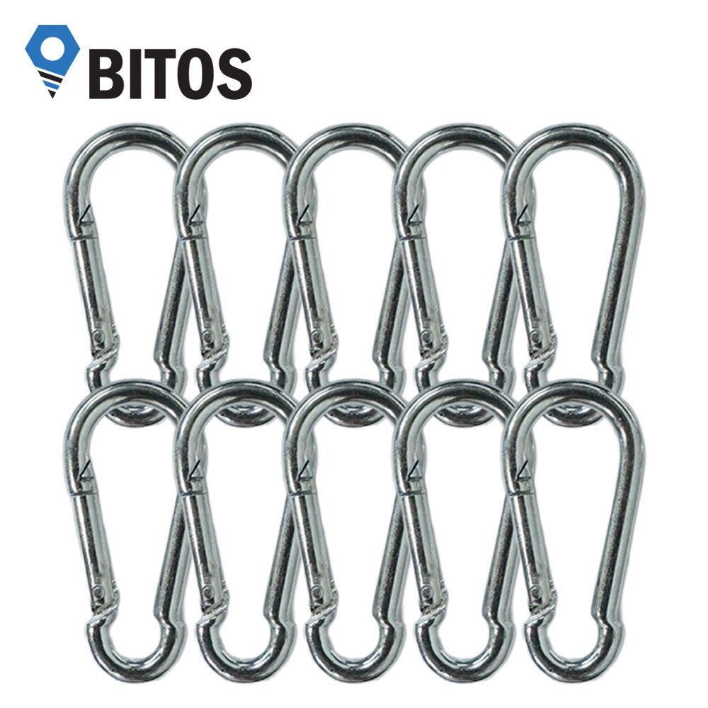 비토스 강철 비너 카라비너, 1세트, 강철 비너 은색 7,000원