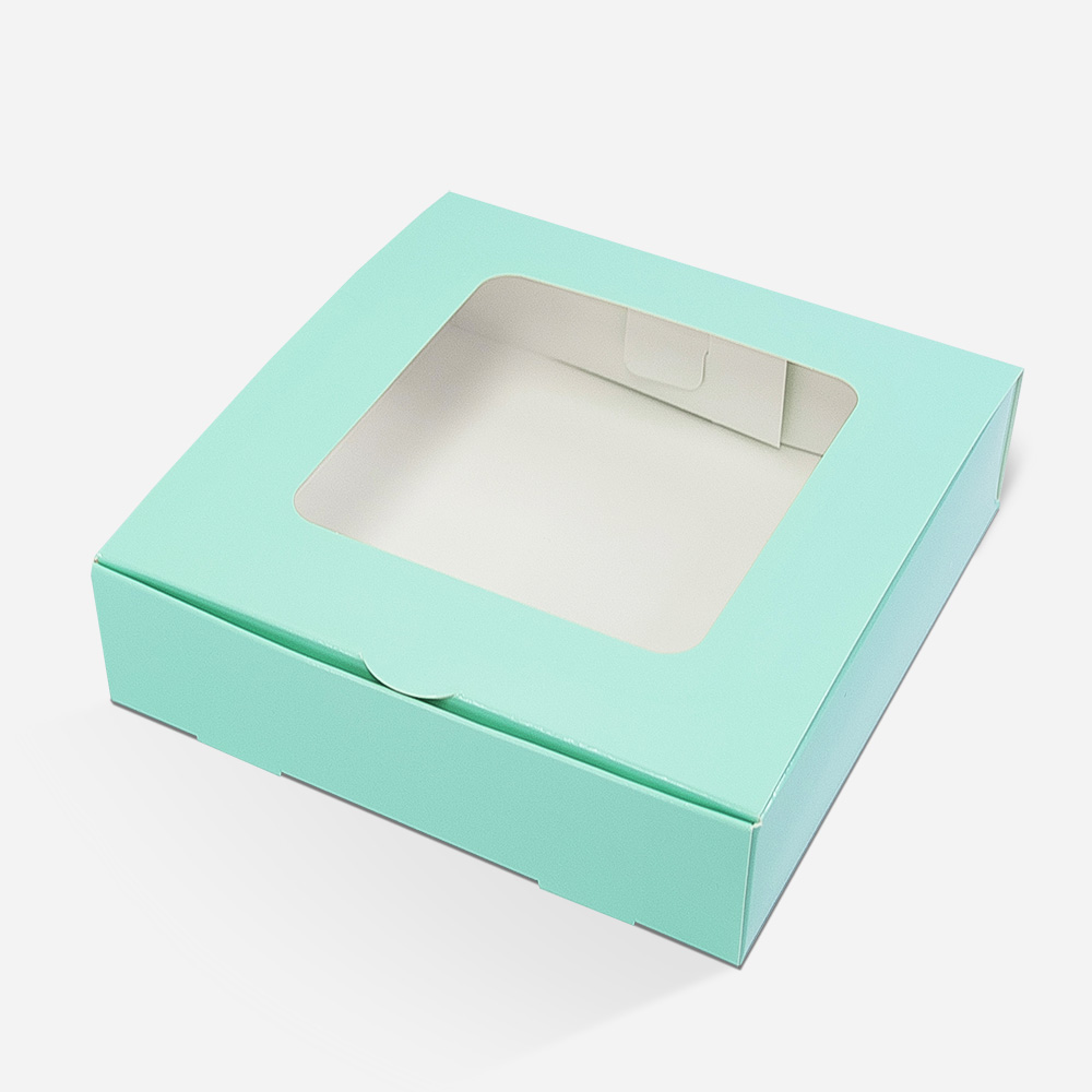 화과자 타르트 떡포장 투명창 다용도 선물상자 민트 칼라창박스 중 JP-1107 50개 36,850원