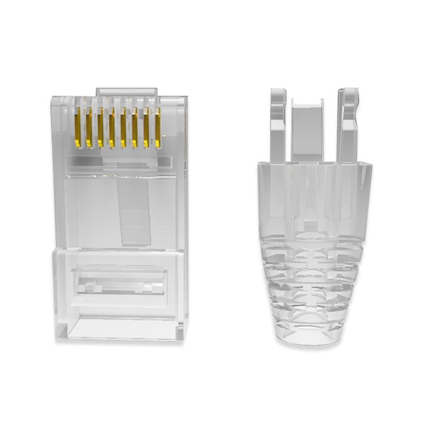 (MBF) 엠비에프 RJ-45 커넥터, EZ 플러그 (투명/100개) CAT.6 UTP  (MBF-C6-EZ) 16,170원