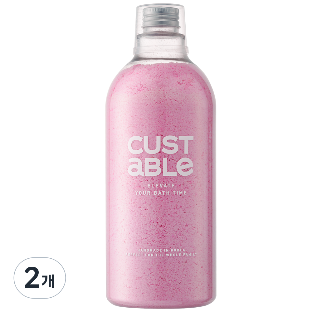올데이커스터블 거품 입욕제 초대용량 파우더형 배쓰밤 핑크 36,480원