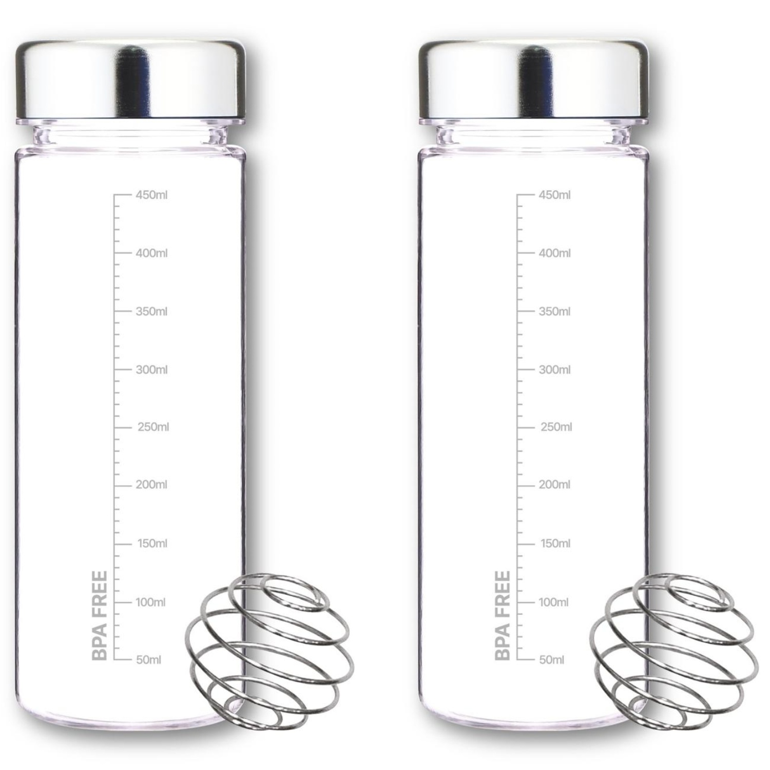 위드 쉐이커보틀 눈금물병 트라이탄 메탈 실버캡 2P 9,750원