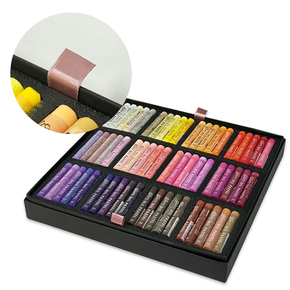 문교 소프트 오일파스텔 120색 지함세트 전문가용 gaj*640Vf 75,000원