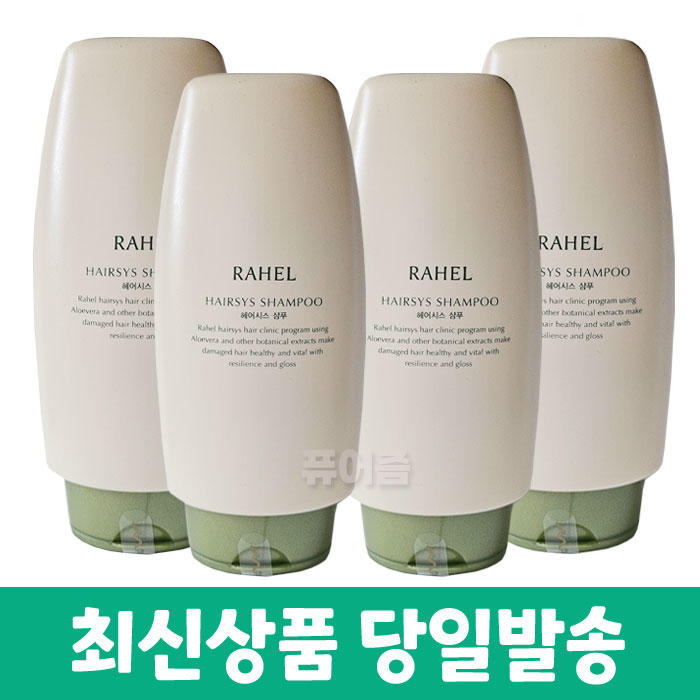알로에마임 라헬 헤어시스 샴푸 식물추출성분 촉촉 윤기있게 350ml, 350ml, 4개 53,800원