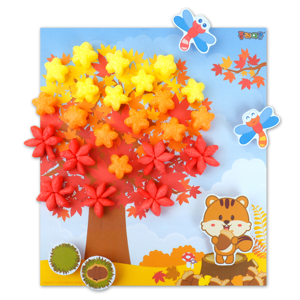 플레이콘 사계절 가을 나무이야기 4인용, 3. 가을, 1개 8,200원