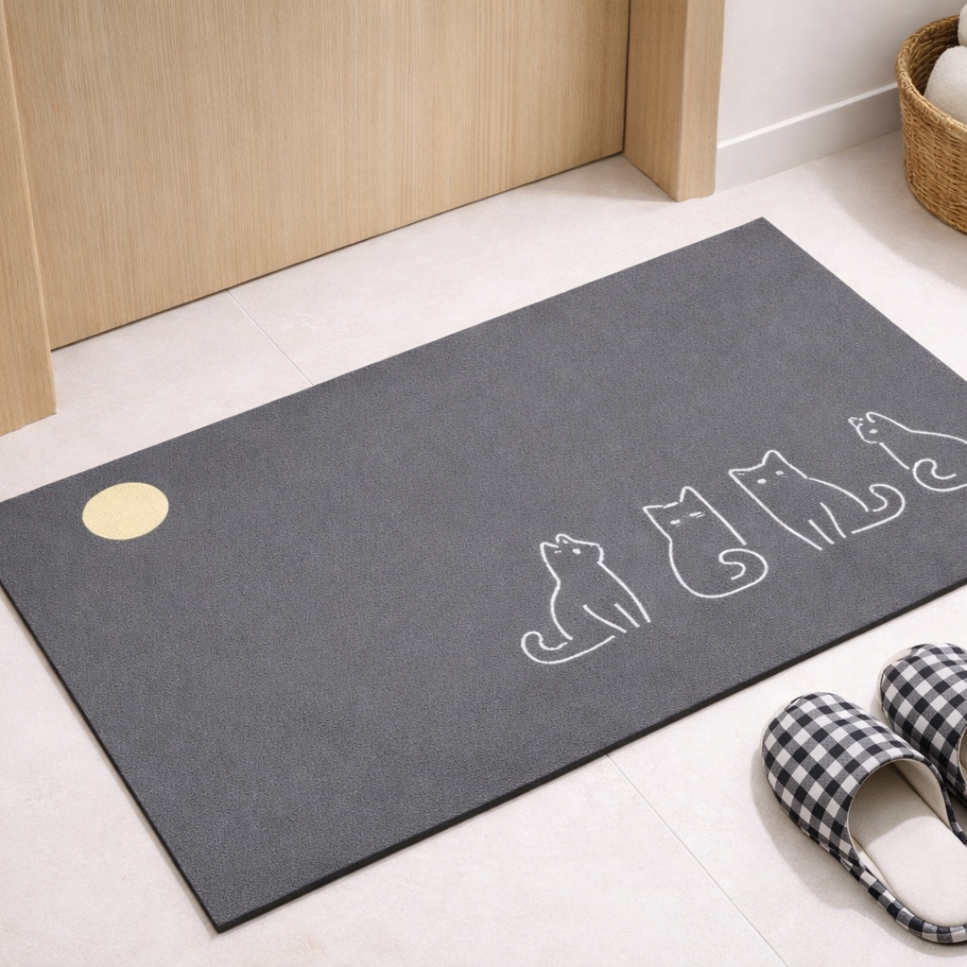 플랜젯 슬림형 규조토 욕실앞 매트 빠른흡수 미끄럼차단, 올리브그레이 15,600원