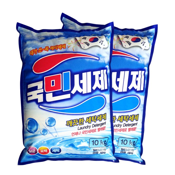 국민세제 분말형 10kg 15,510원