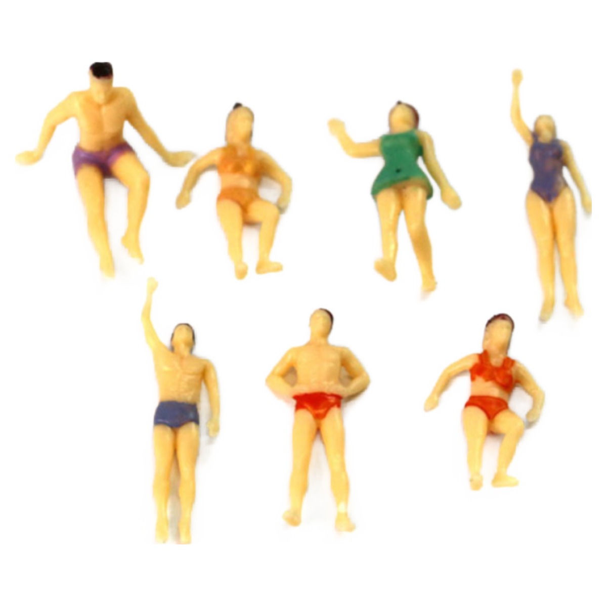 미스토토 수영하는 사람 모형 테라리움 디오라마 건축모형 재료, m523_1:75(약2.5cm)-5P, 1개 2,800원