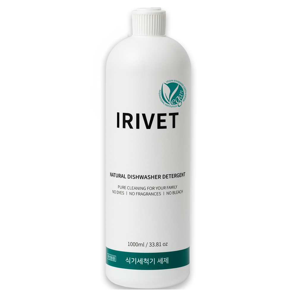 아이리벳 내츄럴 식기세척기 액체 세제, 1L, 1개 11,880원