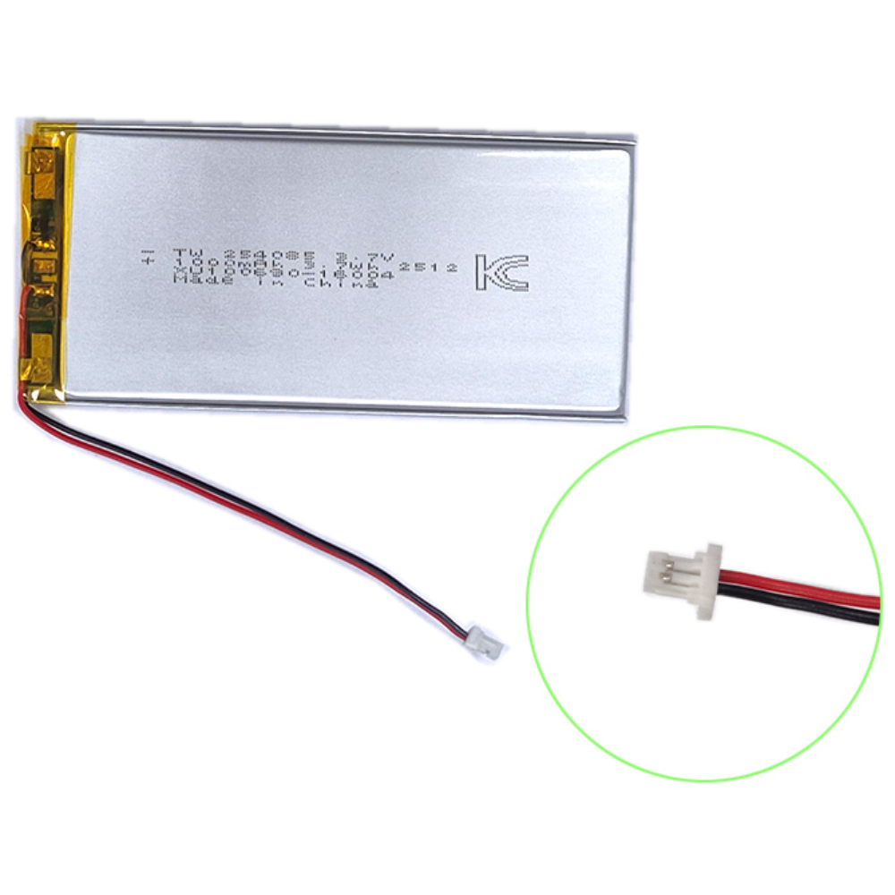 254085 리튬폴리머 배터리 3.7V 1000mAh, 1개, 1개입 11,800원