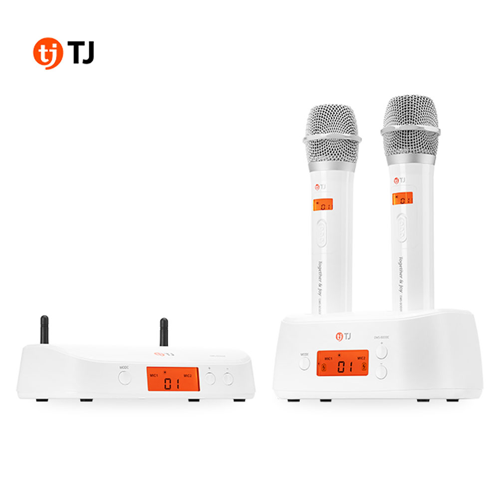 TJ미디어 DWS-6000 고음질 디지털 무선마이크 배터리 3년 보증 450,000원