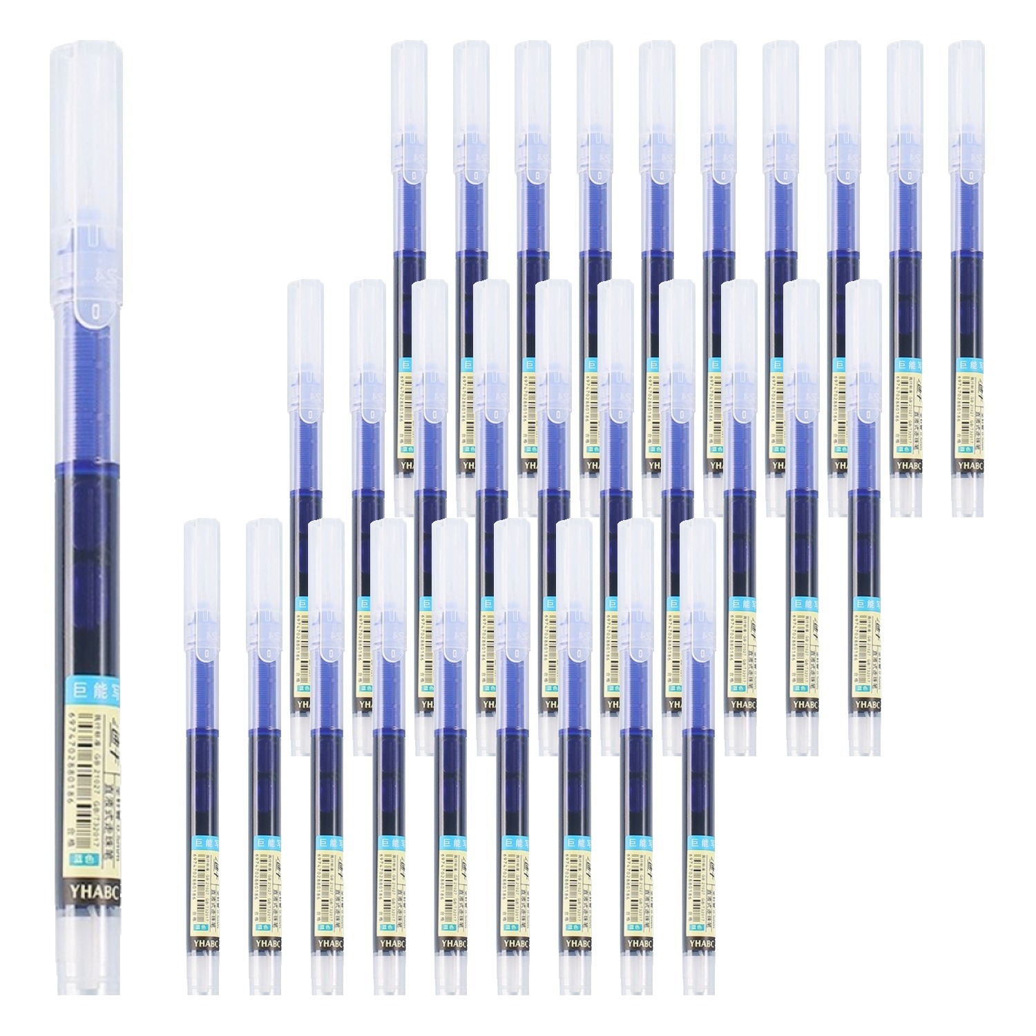 미도리 초대용량 갓성비 0.5mm 중성펜 MDR004, 블루, 50개 9,800원