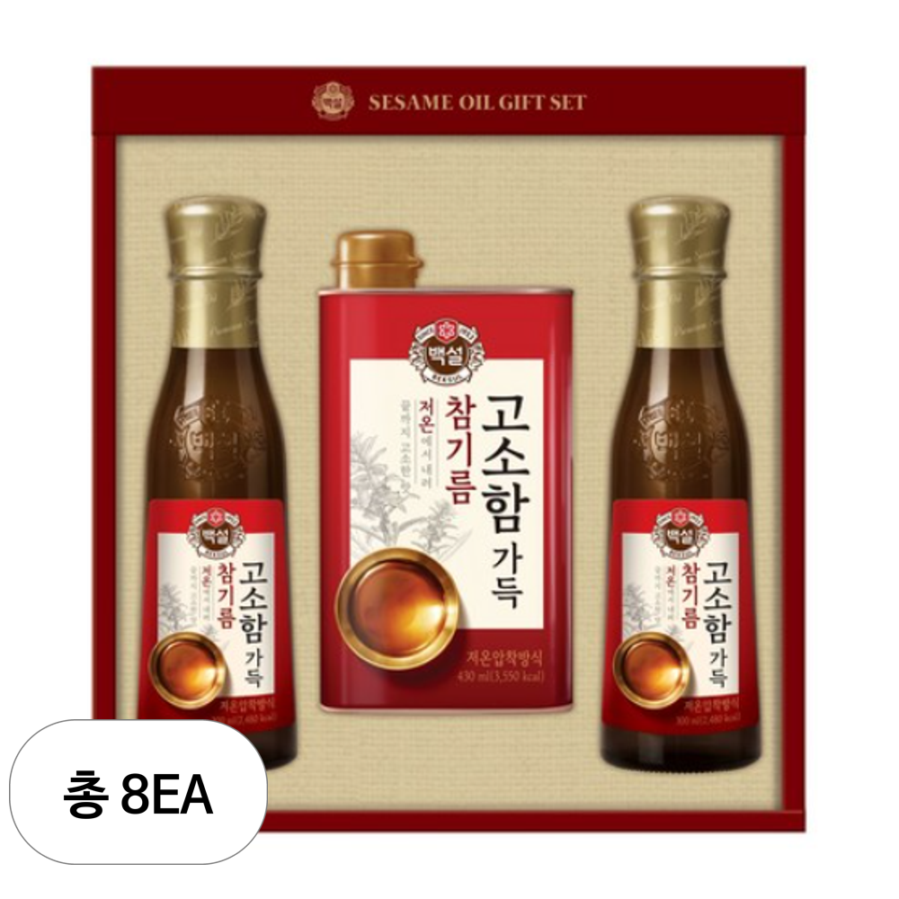 백설 고소함 가득 참기름 2호 + 쇼핑백 360,010원