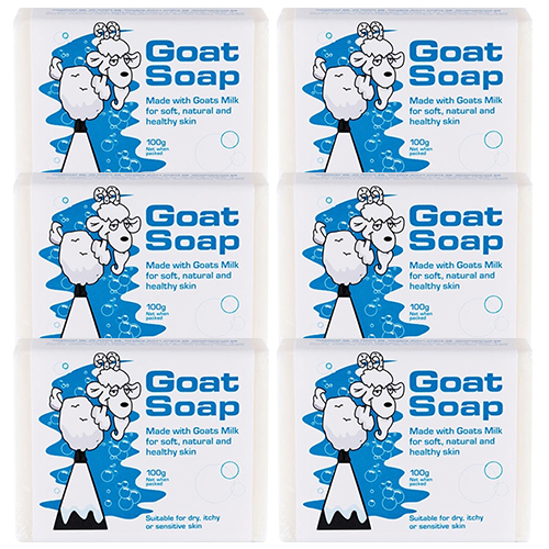 고트솝 오리지널 산양유 비누, 6개입, 100g 26,650원