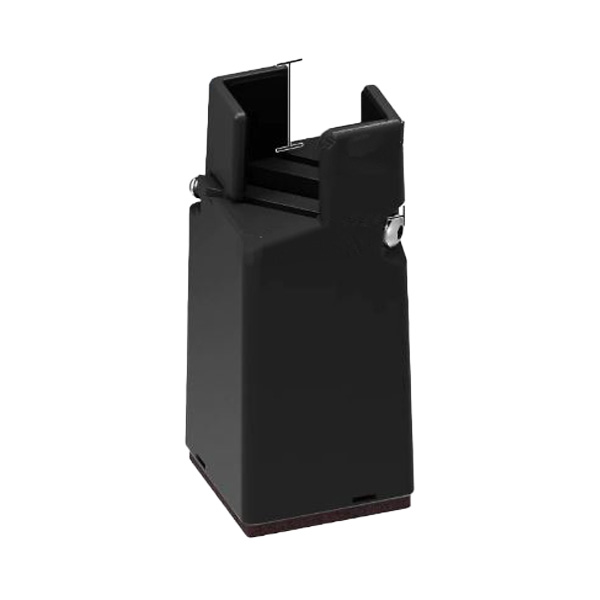 케이홈 가구 높이 조절 발 받침 볼트형 사각형 75mm, 4개, 블랙 사각형 75mm 21,900원