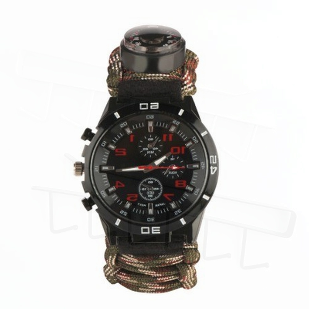 생존 팔찌 시계 야외 캠핑 등산 응급 도구 서바이벌 밴드 10,460원