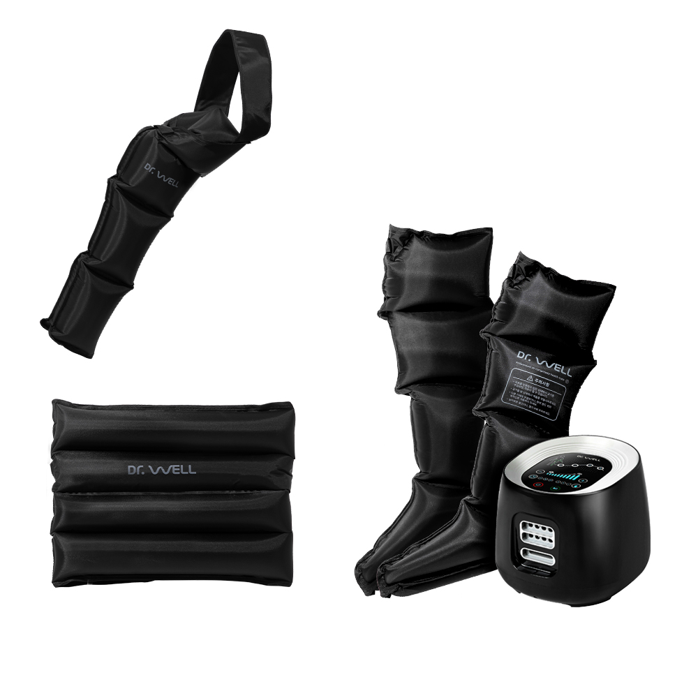닥터웰 에어웰 공기압 발 다리 마사지기 DR-5401 (본체+다리+팔+허리) 풀세트 209,000원