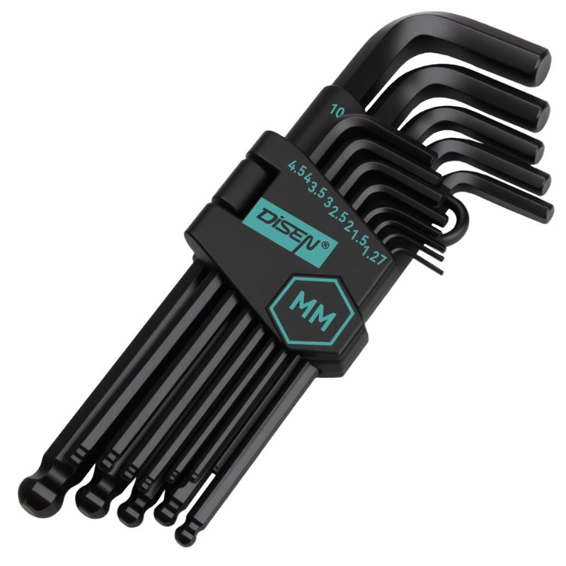 tinduo 합금강 고강도 육각 볼렌치 L자 세트 다용도 정비 공구 12,900원