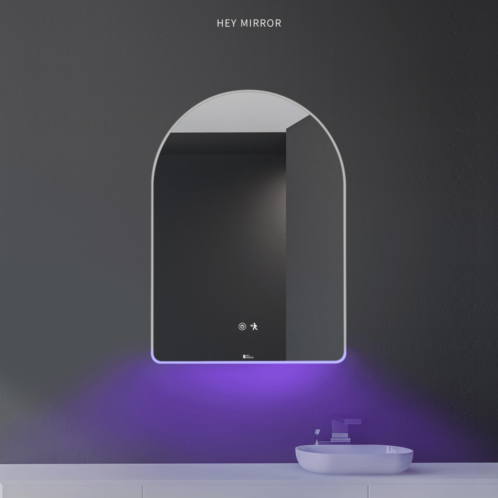 헤이미러 LED 프레임 조명 욕실 화장대 터치 살균 99.9% 거울 아치형 305,000원