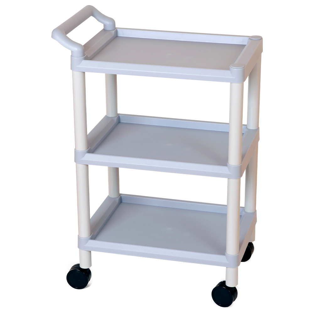 셀프미인  S1웨건(손잡이1개,가드레이 없음)  그레이 미용트레이 트롤리 피부 관리실 미용실 65,000원