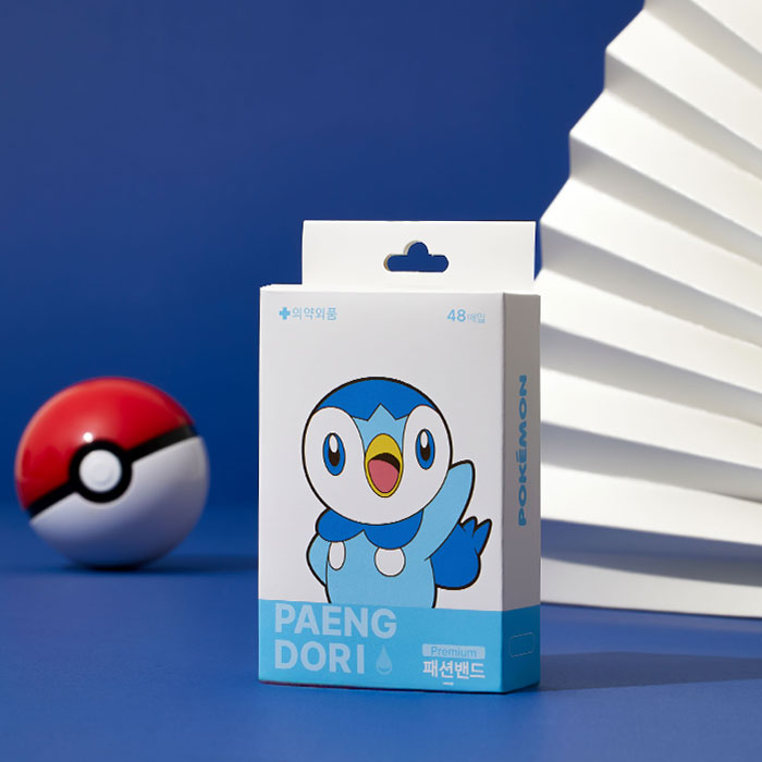 포켓몬 어린이 캐릭터 일회용 밴드 48매 (표준형) /상처보호 밴드 일회용 키즈밴드, 1개 8,220원
