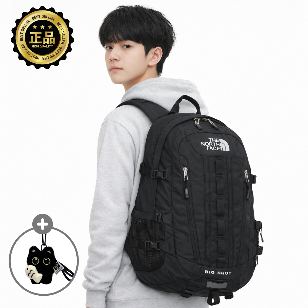 백화점정품 노스페이스 빅샷 백팩 남녀공용 노트북 대용량 학생 가방 신학기 책가방 (트루마씸 증정품 포함) 168,800원