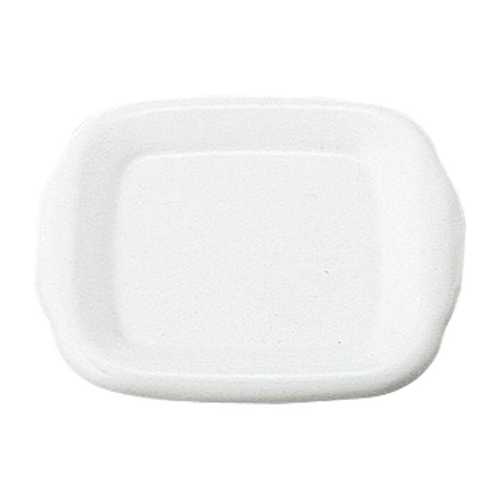 노다호로 화이트 시리즈 스퀘어 법랑 저장용기 손잡이 포함 각형 뚜껑 L용 10,060원