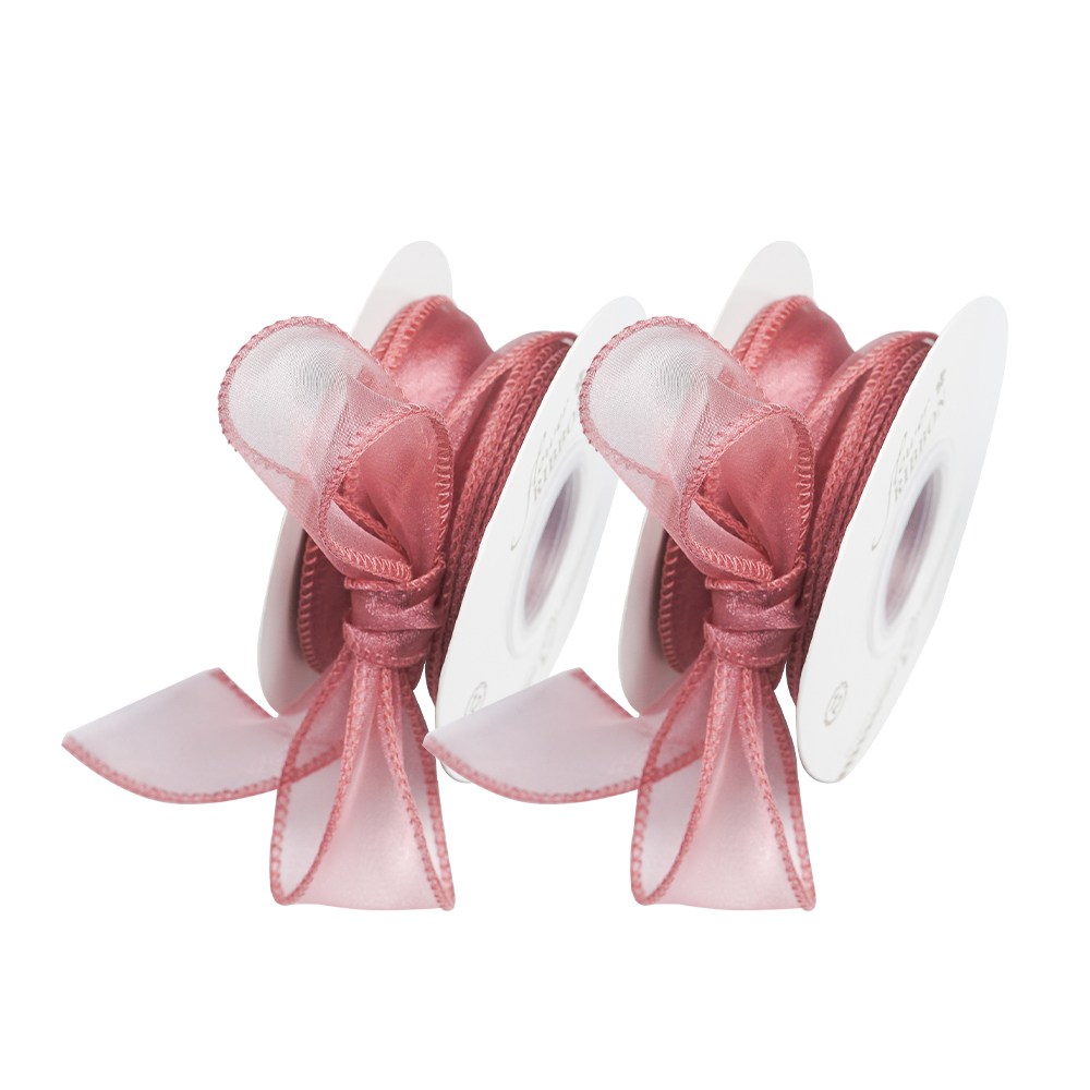 디어플레이스 쉬폰 리본끈 오간디 포장끈 4cm 8,400원