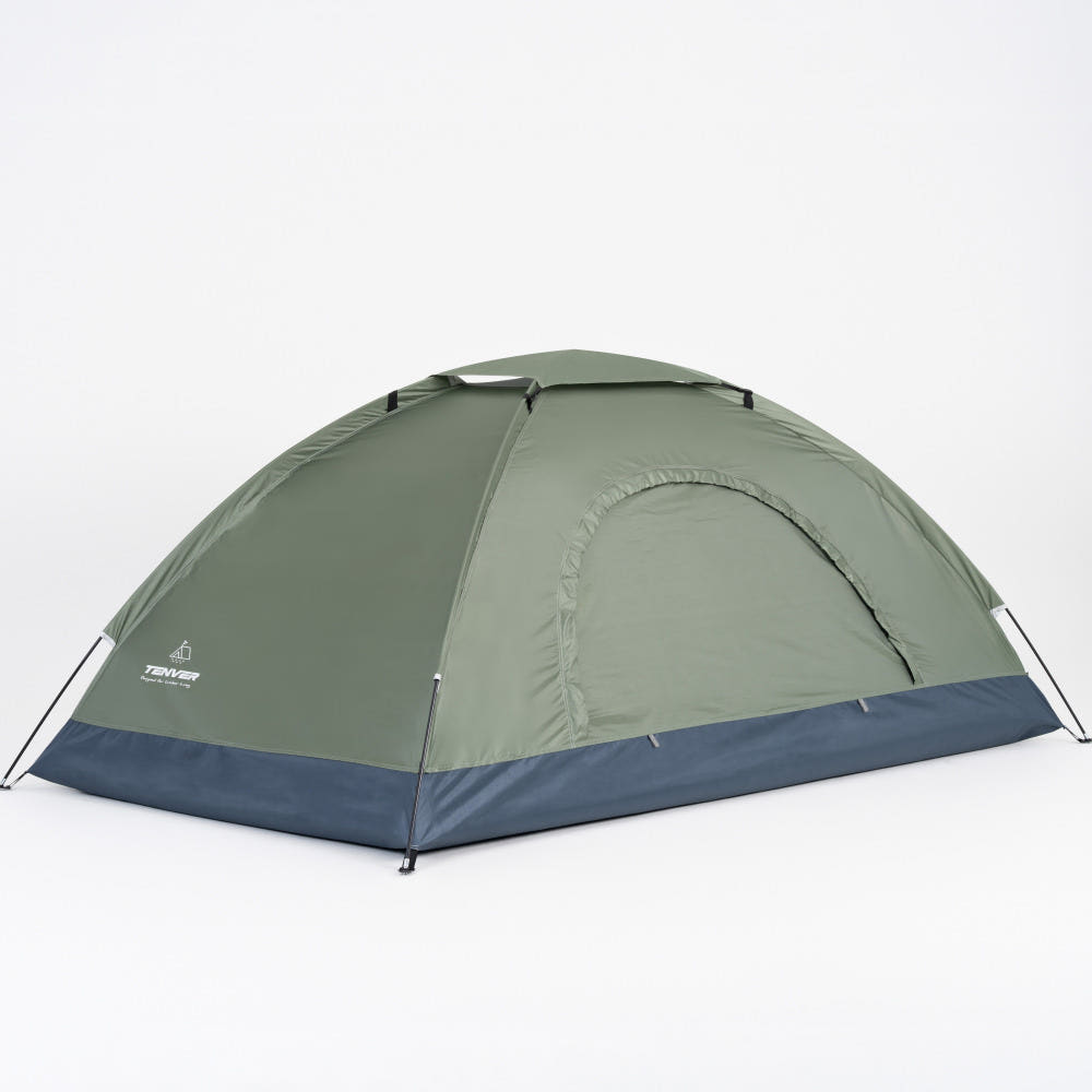 캠프텐버 조립식 공격형 1인용 백패킹 텐트, 밀리터리카키 168,800원