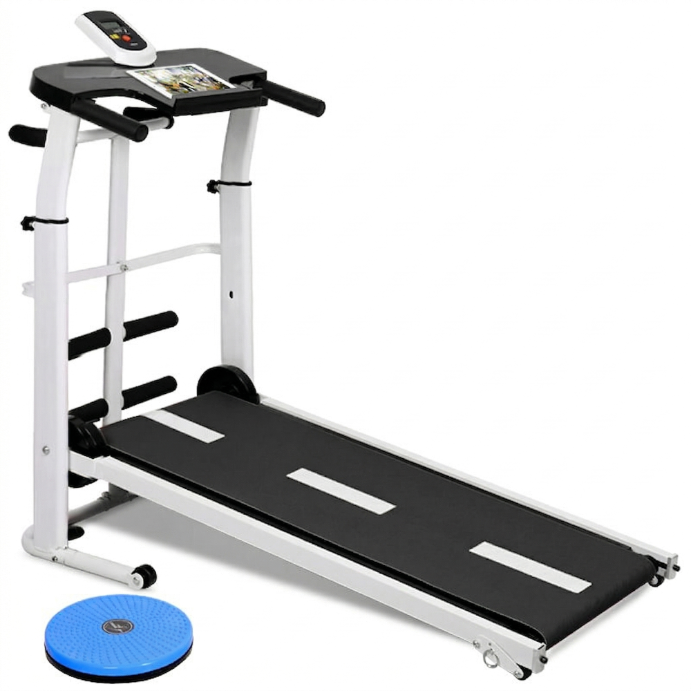슬림맥스 각도조절 무동력 트레드밀 접이식 러닝머신, 화이트, 각도조절 런닝머신 고급형(튜빙밴드+안전사이드발판) 189,500원