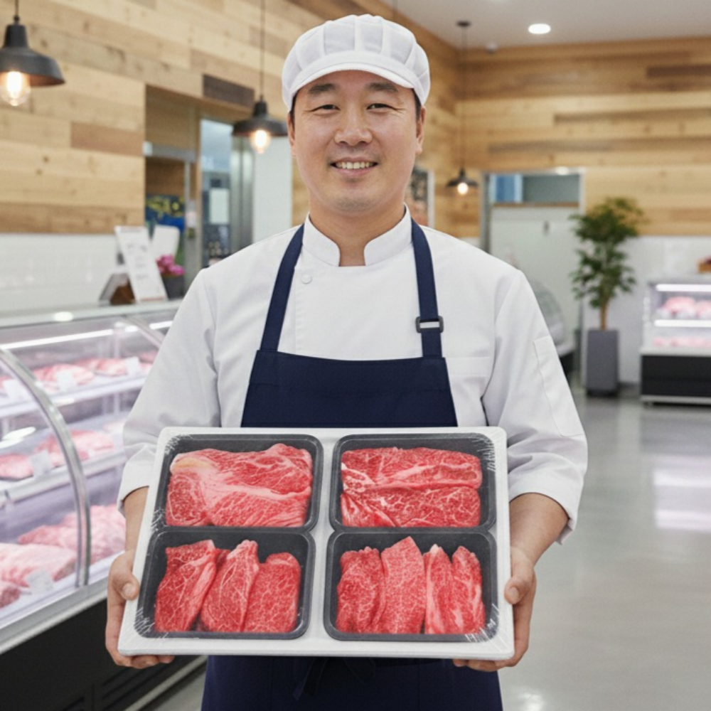 [명절선물세트] 횡성 한우 구이용 모둠 세트 국거리 불고기 안심 채끝 스테이크 등심 설 명절 어버이날 부모님 선물세트, <a.4> 횡성한우선물세트 4호 559,000원