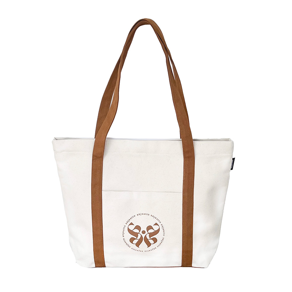 앙주아토 국산 예쁜 여성에코백 빅사이즈 캔버스백 가벼운 사각 포켓천가방 30,000원