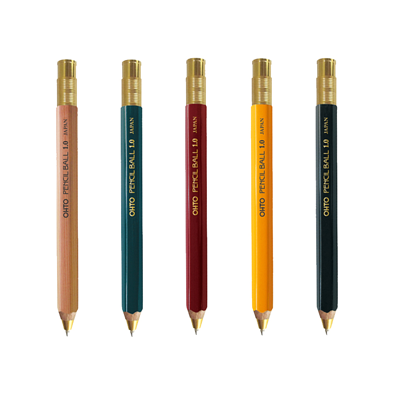 OHTO/오토 목재 볼펜(유성펜) 1.0mm BP-680E, BK_블랙 10,370원