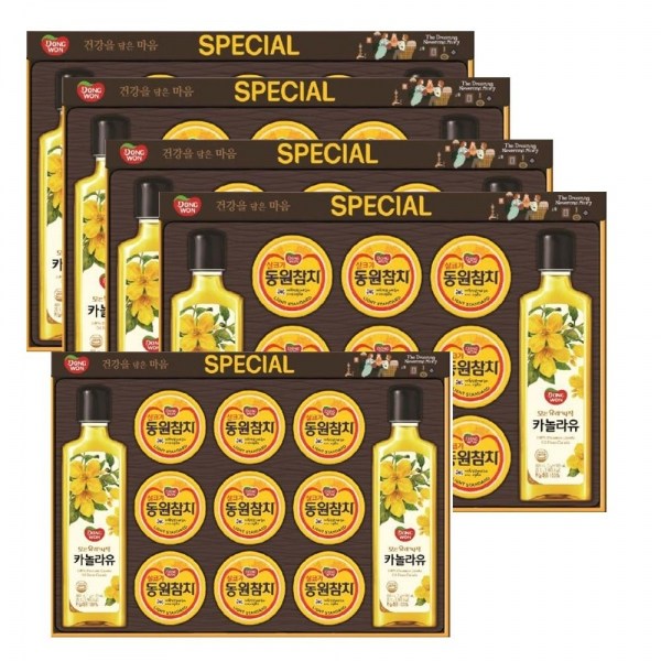 동원 스페셜 47호 5세트입 요리유 카놀라유 동원참치 명절 선물세트 설날 답례품 사은품 판촉물 330,300원