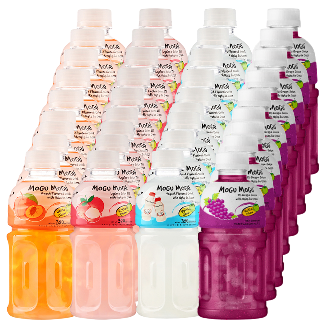 [쿨앤드몰] 모구모구 4종혼합 복숭아9+리치9+요거트9+포도9, 36개, 320ml 40,000원