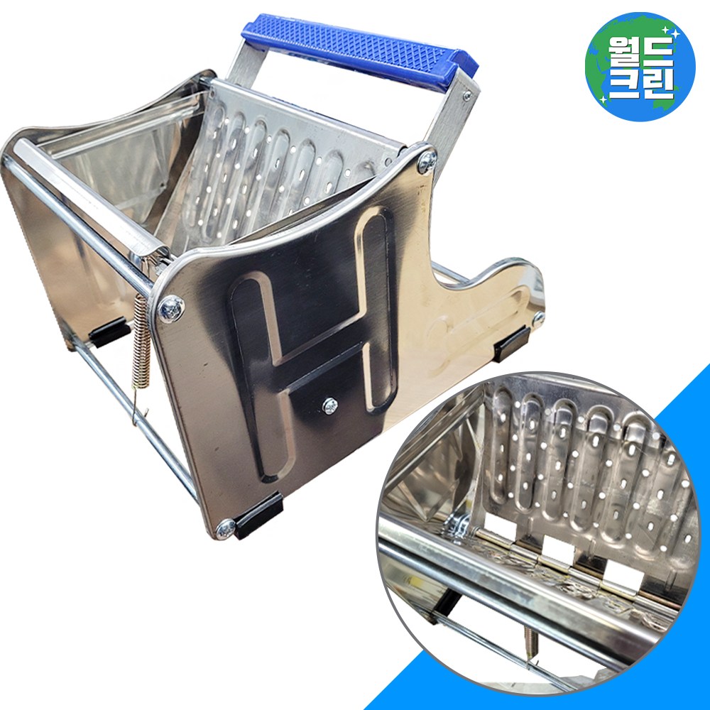 월드크린 스텐 짤순이 마포 물 밀대 막대 마대 청소 대 걸레 탈수기 35,840원