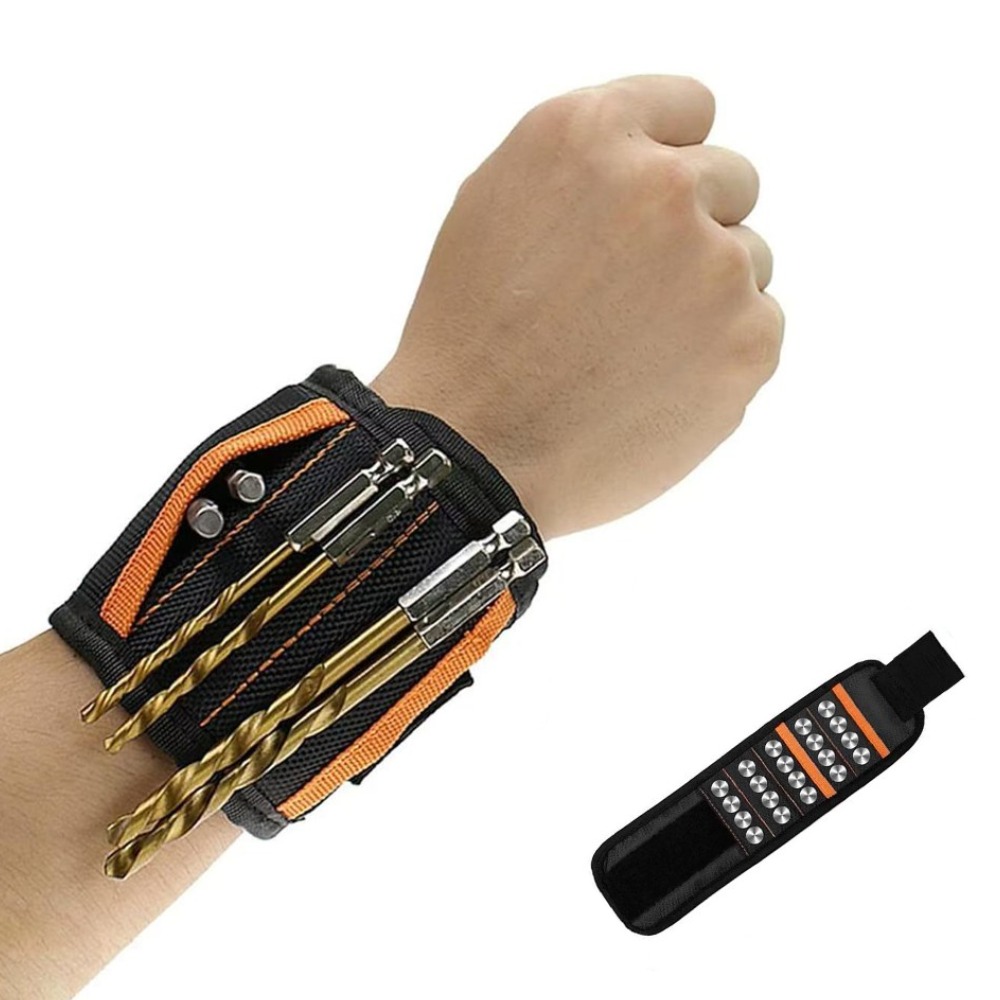 공구PXJ 강력한 맥파이 자석밴드 손목가드 손목밴드 보조 액세서리, 1개 15,000원