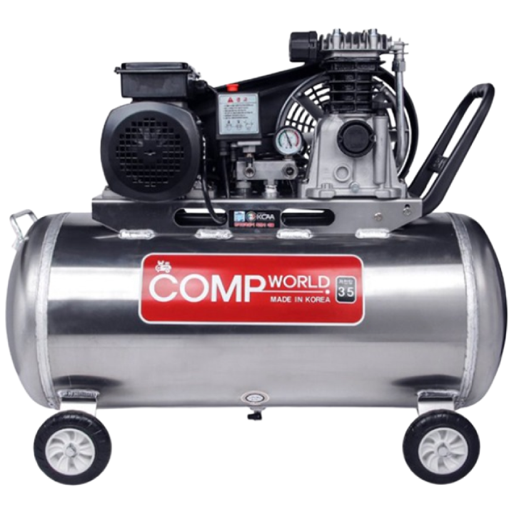 콤프월드 CWA35-80 휴대용 콤프레샤 3.5마력 탱크용량 80리터 알루미늄탱크, 1개 852,000원