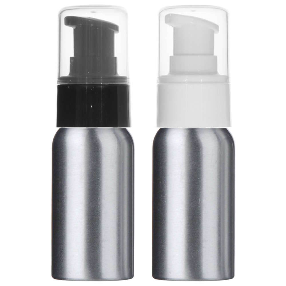 [묶음 1-10개] 알루미늄용기 에센스/디스펜서/금속디스펜서 30-500ml 허브스프레이공병, 10개, 에센스 흰색캡 18,810원
