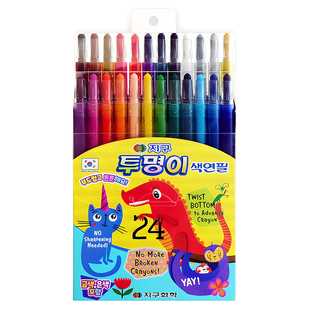 지구화학 투명이 색연필 6,500원